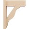 Ekena Millwork 5 1/2-in W x 14-in D x 18-in H Funston Block Rough Cedar Woodgrain TimberThane Outlooker, Primed Tan OUTUR055X14X18FST44RCPR - alternate 5